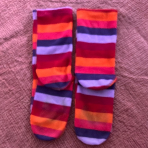 Polar Feet Vibrant Striped Casual fleece Socks - Picture 5 of 16